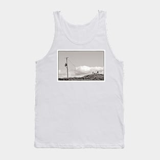 The hill next to the lighthouse - Mull of Galloway, Scotland. Tank Top